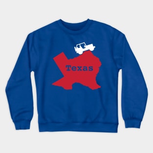 Texas Jeeps Crewneck Sweatshirt